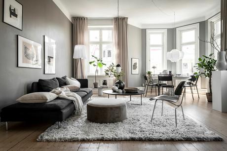 delikatissen tiny apartments decor scandinavian tiny apartment scandinavian style scandinavian interiors ideas scandinavian decor pisos pequeños decoración nordic style menaje hogar estilo nórdico estilo escandinavo diseño de interiores decoración de interiores decor accesories complementos hogar complementos decoración Ambiente romántico con textiles accesorios hogar  