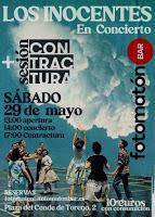 Concierto de Los Inocentes y Contractura Dj en Fotomatón Bar