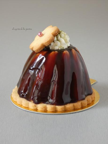 Semifrío de Ruby y Té Matcha