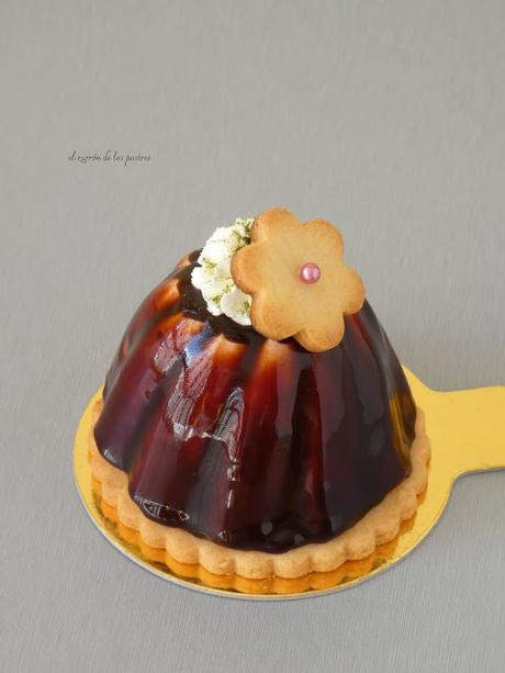 Semifrío de Ruby y Té Matcha