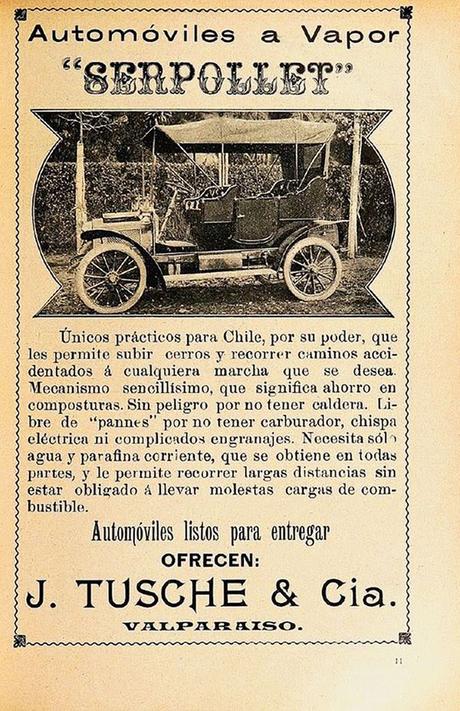 Serpollet, una marca francesa de autos a vapor de inicios del siglo XX Serpollet, una marca francesa de autos a vapor de inicios del siglo XX