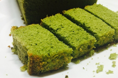 Tarta con té Matcha