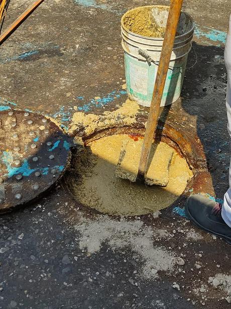 Desazolvan de “receta secreta” drenaje del Centro Histórico Desazolvan de “receta secreta” drenaje del Centro Histórico