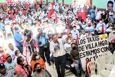 Antorcha popular llama a votar por Octavio Pedroza