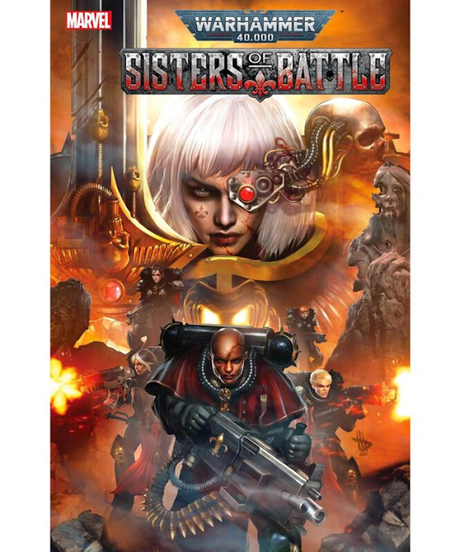 Primeras imágenes del cómic Sisters of Battle (Marvel, GW)
