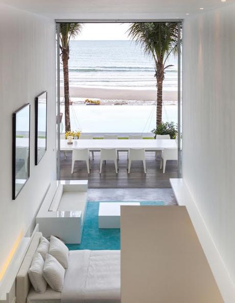 Casa Minimalista de Playa en Tailandia