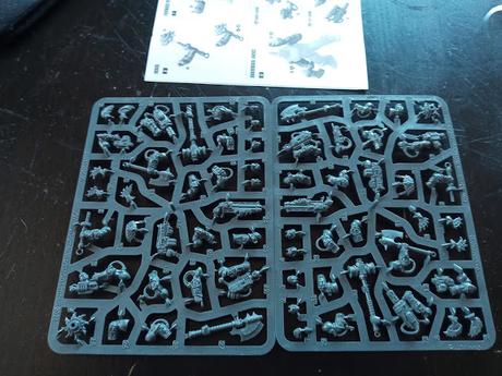 Foto-reseña y comentario de las cajas de ampliación de armas de Necromunda