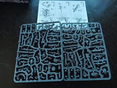 Foto-reseña y comentario de las cajas de ampliación de armas de Necromunda