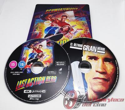 El último gran héroe; Steelbook UHD edición especial