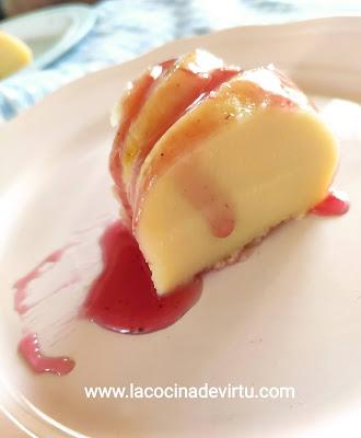 Pastel de quesitos al microondas