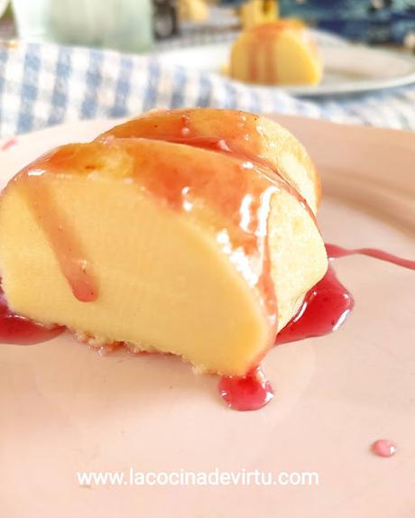 Pastel de quesitos al microondas