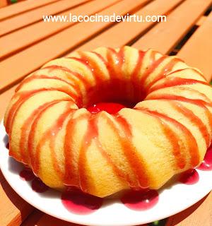 Pastel de quesitos al microondas