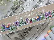 Bookmark with Slimline Stamps