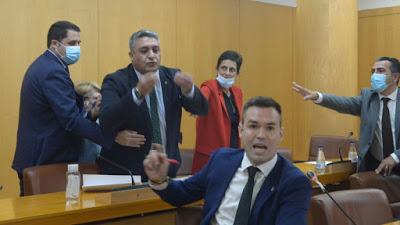 La violencia machista, en España.