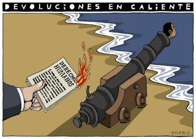 La violencia machista, en España.