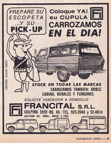 Francital y sus cúpulas para camionetas argentinas