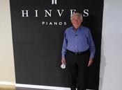 Joaquín Achúcarro visita Hinves aniversario como pianista