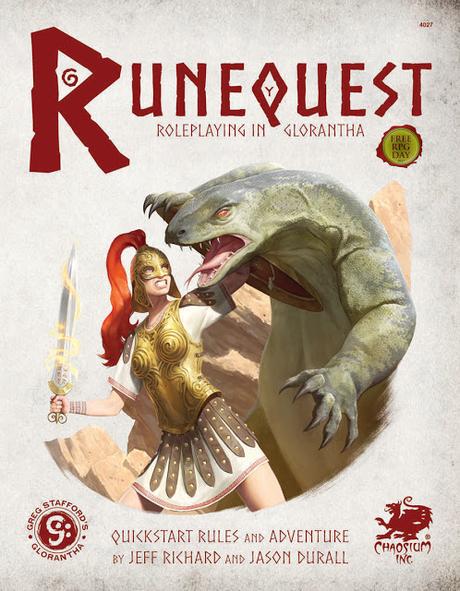 Recordatorio: RuneQuest Quickstart, de Chaosium, en descarga libre