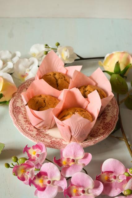 Muffins Veganos de Crema Lotus