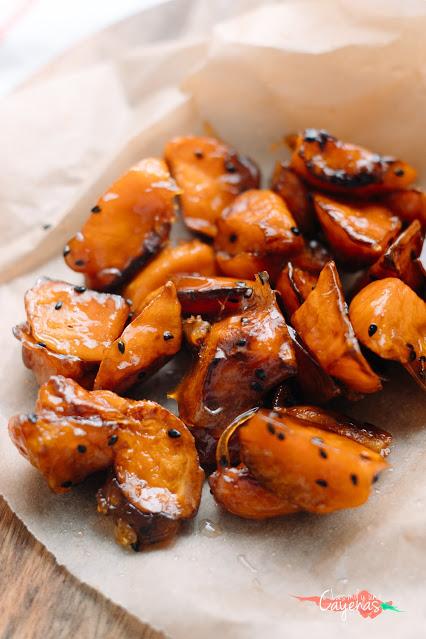 Batata caramelizada - Matang 마탕 Batata caramelizada - Matang 마탕