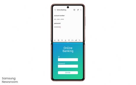 Los teléfonos plegables Galaxy Z te ofrece formas novedosas