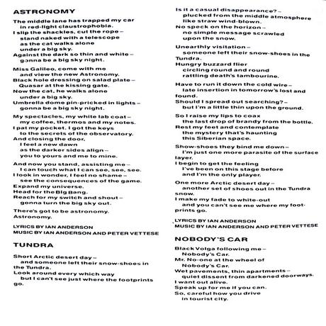 Jethro Tull - Under Wraps (1984)