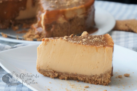 Tarta de queso y dulce de leche, sin horno.