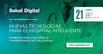 NUEVAS TECNOLOGÍAS PARA EL HOSPITAL INTELIGENTE: ya están online las conferencias de los oradores del evento. NUEVAS TECNOLOGÍAS PARA EL HOSPITAL INTELIGENTE: ya están online las conferencias de los oradores del evento.