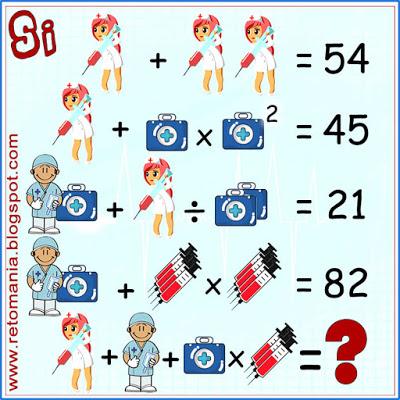 DESCUBRE EL RESULTADO Acertijos, Acertijos numéricos, Acertijos con Solución, Desafíos matemáticos, Problemas matemáticos, Retos matemáticos, Acertijos con ecuaciones, Descubre el número, Descubre el resultado, El número oculto, ¿Cuál es el número?