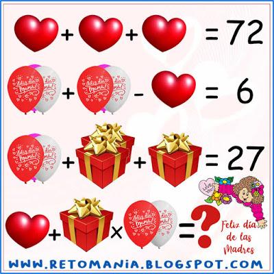 DESCUBRE EL RESULTADO Desafíos matemáticos, Retos matemáticos, Problemas matemáticos, Retos matemáticos con solución, Descubre el número, El número que falta, El número oculto, Descubre el resultado