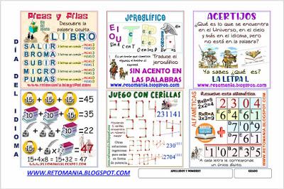 DÍA DEL IDIOMA