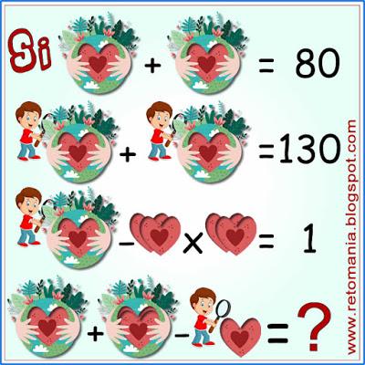 RETOS MATEMÁTICOS: DÍA DE LA TIERRA Descubre el Número, Busca el número, Acertijos, Ecuaciones, Día de la Tierra, Desafíos matemáticos, Retos Matemáticos, Retos mentales,