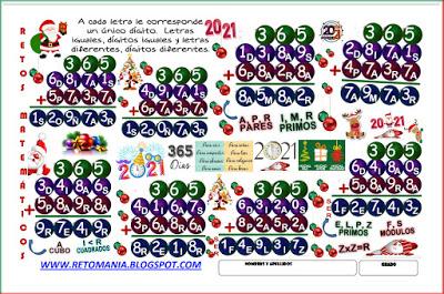 ALFAMÉTICAS : AÑO NUEVO ALFAMÉTICAS : AÑO NUEVO