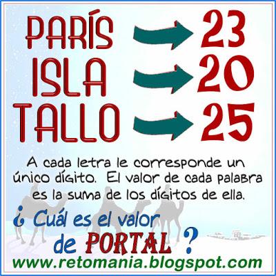 Alfamética,Criptoaritmética,Criptograma,Criptosuma,Navidad,Suma de Palabras,Juego de Palabras,Acertijos, Desafíos matemáticos, Retos matemáticos