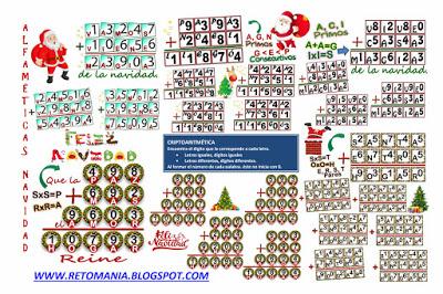 ALFAMÉTICAS: NAVIDAD