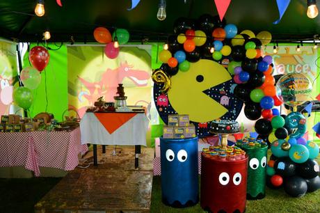 Fiesta temática Pacman - Cumpleaños # 9 de Diego
