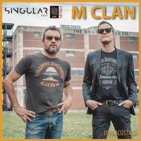 M-Clan en dúo acústico en Singular Fest