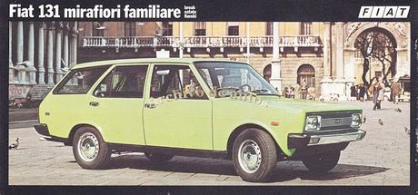 Fiat 131 mirafiori familiare 1300 1978