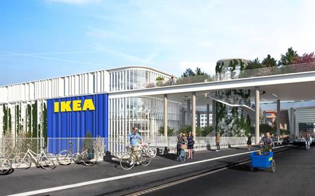 Dorte Mandrup diseña la tienda IKEA Copenhague con un parque en la azotea Dorte Mandrup diseña la tienda IKEA Copenhague con un parque en la azotea