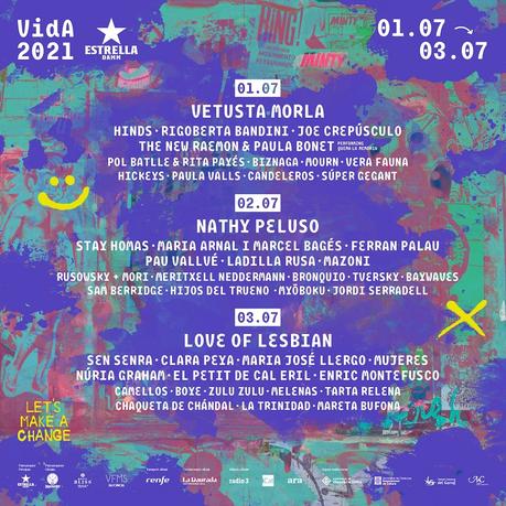 Vida Festival 2021: test diario y sin distancia social