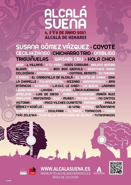 Alcalá Suena: 62 conciertos gratis del 4 al 6 de junio