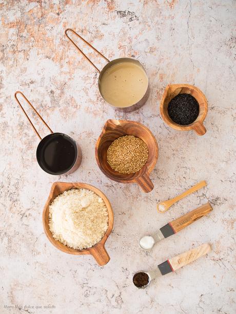 Galletas de tahini veganas y sin gluten