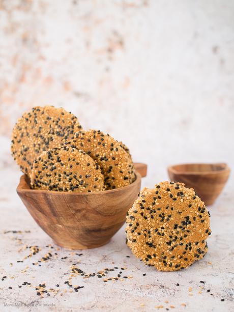 Galletas de tahini veganas y sin gluten