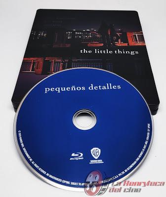 Pequeños detalles; Análisis del Steelbook Bluray