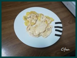 Filetes de lomo en salsa de pimienta