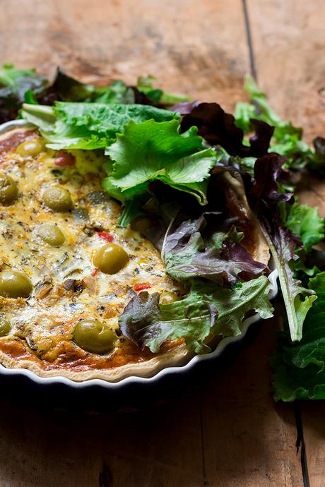 QUICHE AL ESTILO PROVENZAL QUICHE AL ESTILO PROVENZAL