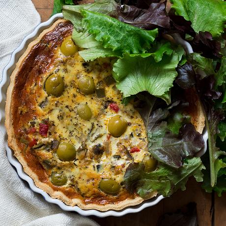 QUICHE AL ESTILO PROVENZAL QUICHE AL ESTILO PROVENZAL