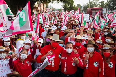 TRABAJARÉ PARA MEJORAR EL INGRESO, LA SEGURIDAD, LOS SERVICIOS Y OBRA PÚBLICA PARA LAS FAMILIAS DEL VALLE DE TEOTIHUACÁN: ALEJANDRO FERNÁNDEZ CAMPILLO