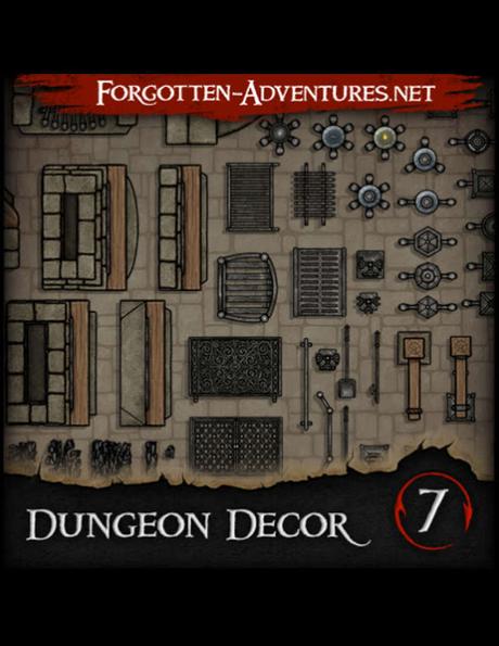Dungeon Decor - Pack 7, de ForgottenAdventures