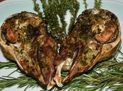 Cabeza cabrito asada